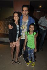 Varun Dhawan snapped with fans in PVR, Mumbai on 5th April 2014